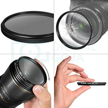 Load image into Gallery viewer, 72MM Altura Photo Professional Photography Filter Kit (UV, CPL Polarizer, Neutral Density ND4) for Camera Lens with 72MM Filter Thread + Filter Pouch
