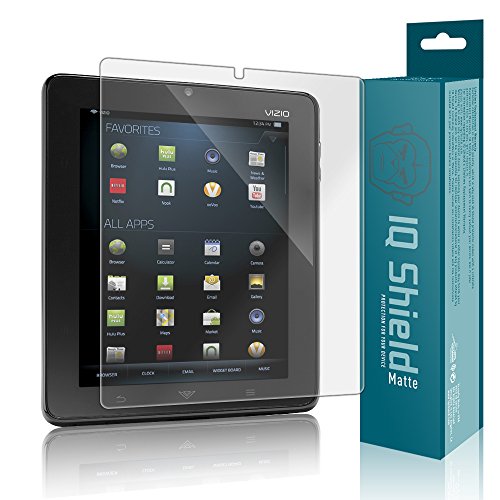 IQ Shield Matte Screen Protector Compatible with Vizio 8 inch Tablet Anti-Glare Anti-Bubble Film