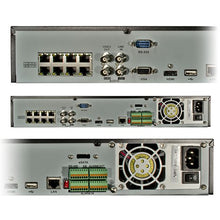 Load image into Gallery viewer, NVR-P 32ch 80Mbps Dual Stream CMS HDMI RS-232/485 8xPoE
