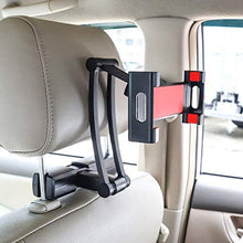 Load image into Gallery viewer, Worthown Tablet Holder for Car Ipad Headrest Mount 5-12.9 In Universal Backseat Holder Tablet Car Mount With 360 Degree Rotation for ipad,ipad Air,iPad Mini,Samsung Kindle Fire Galaxy all Tablets
