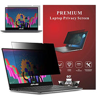 APeiSi 15.6 Inch Laptop Privacy Screen Filter for 16:9 Widescreen Computer Monitor-Anti-Glare, Anti-Blue Light, Blocks 97% UV  Matte or Gloss Finish Privacy Filter Protector