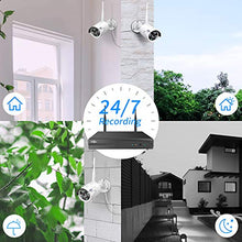 Load image into Gallery viewer, Hiseeu 2K Wireless Security Camera System Outdoor/Indoor 10 CH NVR Kit 8Pcs cameras 3MP WiFi Surveillance Camera for Home Night Vision,Bullet Camera,Waterproof,Motion Detection,3TB Hard Drive,DC Power
