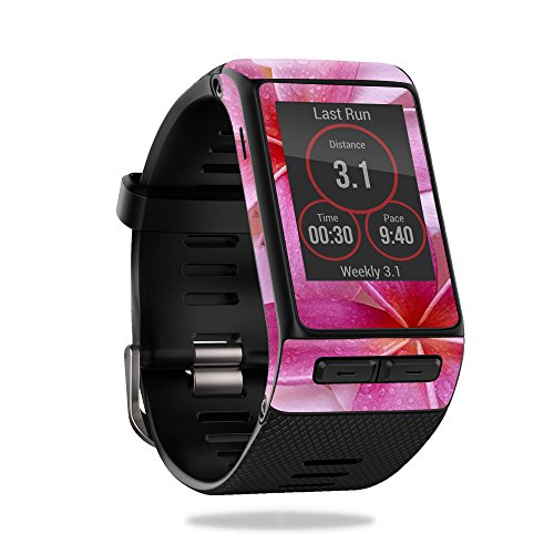 MightySkins Skin Compatible with Garmin Vivoactive HR - Flowers | Protective, Durable, and Unique Vinyl Decal wrap Cover | Easy to Apply, Remove, and Change Styles | Made in The USA