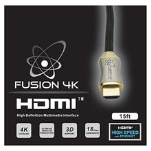 Load image into Gallery viewer, Fusion4K High Speed 4K HDMI Cable (4K @ 60Hz) - Professional Series (15 Feet)
