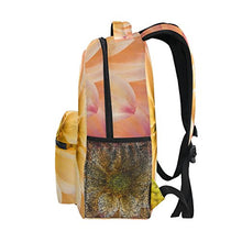 Load image into Gallery viewer, TropicalLife Dahlia Colorful Flower Backpacks Bookbag Shoulder Backpack Hiking Travel Daypack Casual Bags
