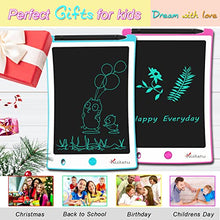 Load image into Gallery viewer, KURATU 2 Pack-8.5 inch Drawing Tablet Pads Reusable LCD Writing Tablet for Kids Doodle Board Digital Handwriting Board Gifts Toys for 3-12 Years Old Boys Girls Electronic Notepad Education Systems
