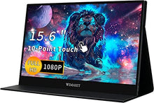 Load image into Gallery viewer, WIMAXIT 15.6inch Portable Touch Screen Monitor USB C HDMI Lapotp Monitor Compatible for Android Phone with Buit-in Soeakers for Gaming,Home Office
