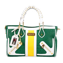 Load image into Gallery viewer, Littlearth Women&#39;s NFL Green Bay Packers Satchel Bag, 14&quot; x 4.7&quot; x 9.5&quot;, Team Color
