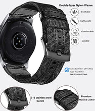 Load image into Gallery viewer, Olytop Galaxy Watch 46mm Bands, Galaxy Watch 3 45mm Band, Gear S3 Frontier Bands, 22mm Nylon Sports Replacement Strap Wristband for Samsung Galaxy Watch 46mm 2019 /3 45mm/ Gear S3 - 2 Pack
