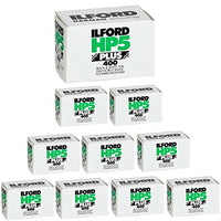 2 x Ilford 1574577 HP5 Plus, Black and White Print Film, 35 mm, ISO 400, 36 Exposures (Pack of 10)
