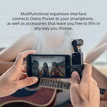 Load image into Gallery viewer, DJI Osmo Pocket - Handheld 3-Axis Gimbal Stabilizer with integrated Camera 12 MP 1/2.3 CMOS 4K60 Video, for YouTube, TikTok, Video Vlog, Streamlabs, Attachable to Smartphone, Android, iPhone, Black
