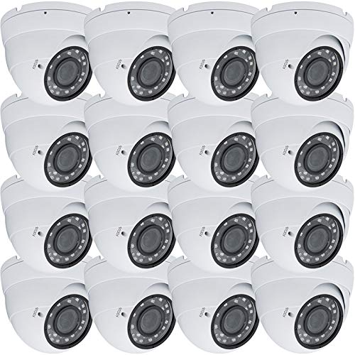Evertech 16 x HD 1080p CCTV Security Surveillance Camera 4in1 TVI CVI AHD Analog Indoor Outdoor Wide Angle Manual Zoom Vari-Focal Lens Day Night Vision