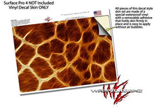 Load image into Gallery viewer, Fractal Fur Giraffe - Decal Style Vinyl Skin fits Microsoft Surface Pro 4 (Surface NOT Included)
