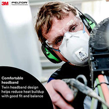 Load image into Gallery viewer, 3M Peltor X1A Over-the-Head Ear Muffs, Noise Protection, NRR 22 dB, Construction, Manufacturing, Maintenance, Automotive, Woodworking
