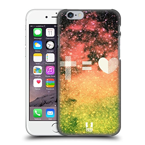 Head Case Designs Jesus is Love Nebula Insignia Hard Back Case Compatible with Apple iPhone 6 / iPhone 6s