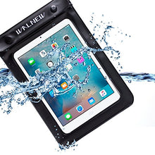 Load image into Gallery viewer, WALNEW Universal Waterproof eReader Protective Case Cover for Amazon Kindle Oasis/Paperwhite/Kindle 2019/Keyboard/Kindle Fire 7, Kobo Touch,Nook Simple Touch, iPad Mini, Black
