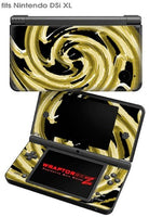 Nintendo DSi XL Skin - Alecias Swirl 02 Yellow