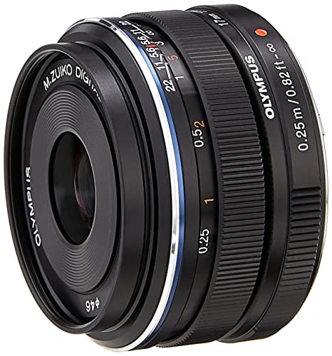 Olympus M.Zuiko Digital 17mm F1.8 Lens, for Micro Four Thirds Cameras (Black)