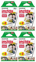 Fujifilm Instax Mini Instant Film, 2 x 10 Shoots x 4 Pack (Total 80 Shoots)