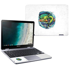 Load image into Gallery viewer, MightySkins Skin Compatible with Samsung Chromebook Plus LTE (2018) - Angry Mahi Mahi | Protective, Durable, and Unique Vinyl wrap Cover | Easy to Apply, Remove, and Change Styles | Made in The USA
