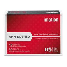 Load image into Gallery viewer, Imation 40963 DDS-4 Data Cartridge - DAT DDS-4 - 20GB (Native) / 40GB (Compressed) - 1 Pack
