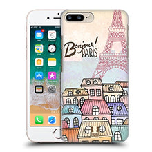 Load image into Gallery viewer, Head Case Designs Townhouses I Dream of Paris Hard Back Case Compatible with Apple iPhone 7 Plus/iPhone 8 Plus
