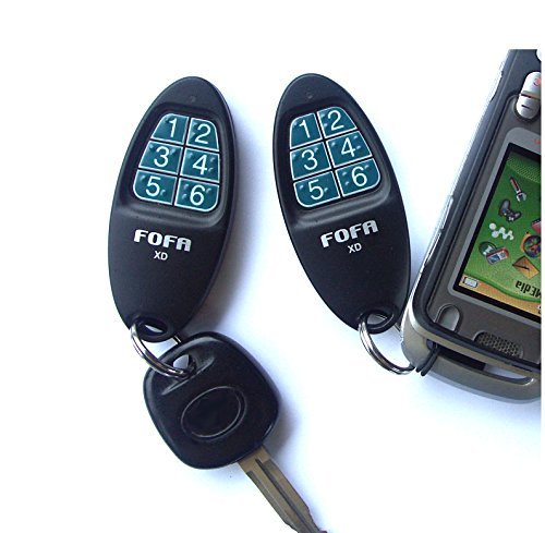2-Way RF FOFA Find One Find All Key Finder, Wallet Finder, Cell Phone Finder, Remote Control Locator. Set of 2