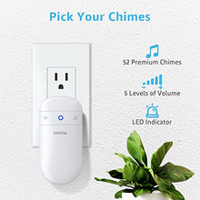 Load image into Gallery viewer, Door Chime, Door Sensor Chime for Door Opens  Door Ringer with 500ft Operating Range 52 Chime Adjustable Volume Mute Mode LED Indicators Entry Alert Chime for Business/Home/Office
