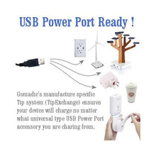 Load image into Gallery viewer, Compact and Retractable USB Power Port Ready Charge Cable Designed for The Arnova 7 / 7b / 7c / 7d / 7f / 7h G3 and uses TipExchange

