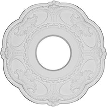 Load image into Gallery viewer, Ekena Millwork CMR12RO 11.5 x 3.5 x 1 in. Rotherham Ceiling Medallion Primed
