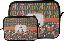 Load image into Gallery viewer, Fox Trail Floral Tablet Case/Sleeve - Large (Personalized)
