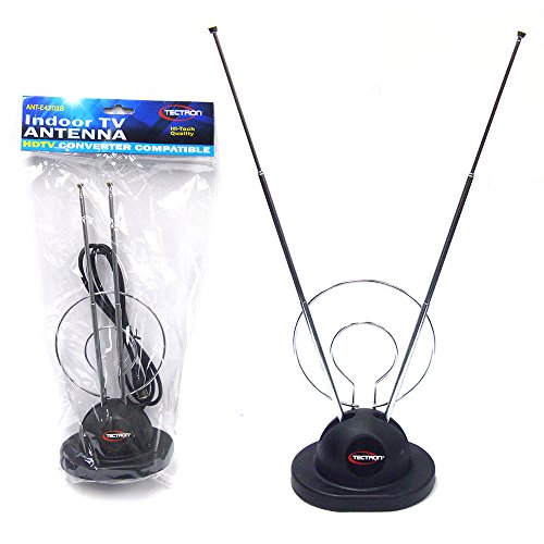 Wholesale TV Antenna: Indoor with Base (HDTV Compatible), Case Pack of 50