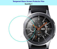 Load image into Gallery viewer, [Samsung Galaxy Watch 46mm Screen Protector] High Definition Premium 2.5D Rounded Edges Scratch Resistant Anti-Shatter Tempered Glass Screen Protector for Samsung Galaxy Watch 46mm Smartwatch
