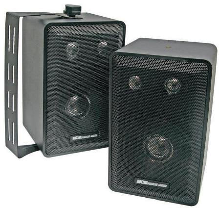 MCM Custom Audio 50-10545 Three-Way Indoor / Outdoor Speaker Pair - 20W RMS