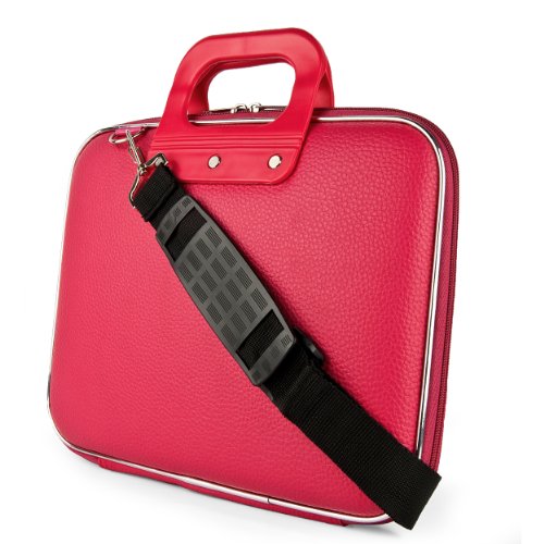 Pink Laptop Carrying Case Bag for Fujitsu LifeBook, Stylistic Tablet PC 11