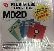 Load image into Gallery viewer, 10 Floppy Disks 5.25 Inch Md2hd by Fuji

