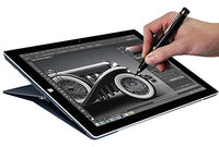 Navitech Black Fine Point Digital Active Stylus Pen Compatible with Microsoft Surface Pro 4 / Microsoft Surface Book