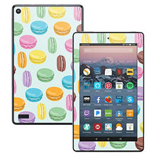 Load image into Gallery viewer, MightySkins Skin Compatible with Amazon Kindle Fire 7 (2017) - Macarons | Protective, Durable, and Unique Vinyl Decal wrap Cover | Easy to Apply, Remove, and Change Styles | Made in The USA
