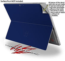 Load image into Gallery viewer, Solids Collection Navy Blue - Decal Style Vinyl Skin fits Microsoft Surface Pro 4 (Surface NOT Included)
