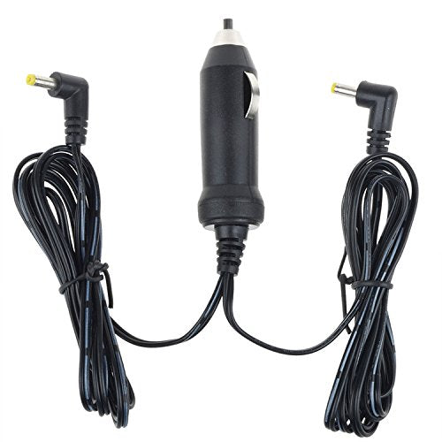 SLLEA DC Car Charger for Philips PD7016/07 PD9122/12 Dual Screens Portable DVD Player