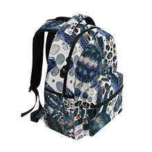 Load image into Gallery viewer, TropicalLife Beach Ocean Sea Animal Turtle Backpacks Bookbag Shoulder Backpack Hiking Travel Daypack Casual Bags
