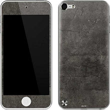 Load image into Gallery viewer, Skinit Decal MP3 Player Skin Compatible with iPod Touch (5th Gen&amp;2012) - Officially Licensed Originally Designed Dark Iron Grey Concrete Design
