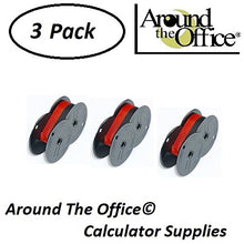 Load image into Gallery viewer, Around The Office Compatible Package of 3 Individually Sealed Ribbons Replacement for Rockwell 455-P Calculator
