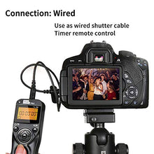Load image into Gallery viewer, Pixel Wireless Remote Shutter Release Cable TW-283 N3 mer Remote Control Cord Compatible for Canon EOS-1D X Mark II, 1D X, 1D, 1Ds Mark III, 1D Mark III, 5D
