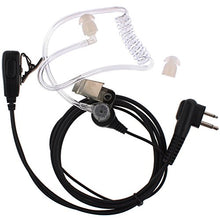 Load image into Gallery viewer, Tenq 5pack Covert Acoustic Tube Earpiece 2 PIN for Motorola Radio
