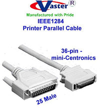 Load image into Gallery viewer, Premium Parallel IEEE1284 Mini Cen36 Male to Male Bi-Directional Cable 6 Ft
