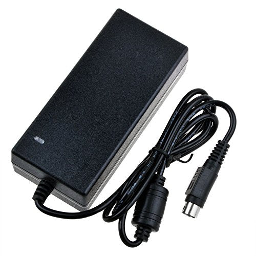 Accessory USA 4-Pin DIN 12V 6.67A 80W AC DC Adapter for Li Shin LSE9802A1240 LSE9802A1280 LiShin 12VDC 6.67 Amp 80 Watts Power Supply Cord (with 4 Prong Connector)