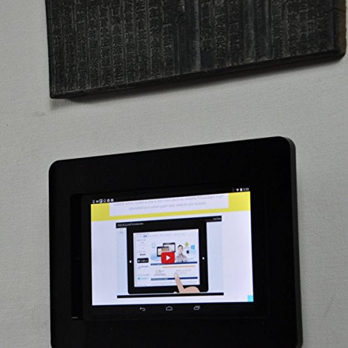 TABcare Compatible Nexus 7 Black Acrylic VESA Security Enclosure with Wall Mount Kit