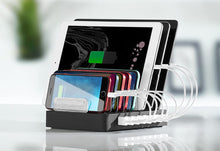 Load image into Gallery viewer, SHARPER IMAGE 8 Device Quick Charging Station
