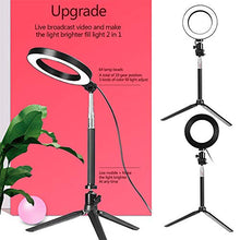 Load image into Gallery viewer, OUYAWEI Dimmable LED Studio Camera Ring Light Photo Phone Video Annular Lamp
